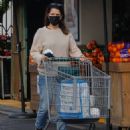 Neve Campbell – Seen with her husband at Whole Foods in Los Angeles - 454 x 588