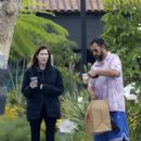 Jackie Sandler – Going out for a walk in Brentwood - 454 x 681