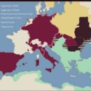 1606 disestablishments by continent