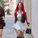 Ava Max – Steps out in London ahead of her performance on The One Show