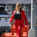 Samantha Bee – Filming a project in Soho – New York - 454 x 636