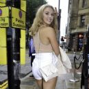 Mollie Winnard in Shorts – Out in Manchester - 454 x 784