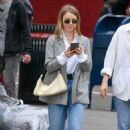 Julianne Hough – In denim pants out in New York - 454 x 681