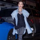 Christine Chiu – Arrives at the Balenciaga after-party in Chinatown
