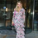 Ashley James – Arriving at her GB News radio show in London