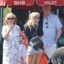 Stella Maxwell – In a denim shorts out in Venice Beach
