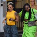 Dame Kelly Holmes – With politician Dawn Butler on a night out in Soho - 454 x 494