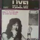 Live Le Journal Rock Magazine Cover [Canada] (June 1984)