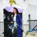 Kristin Davis – On set of ‘And Just Like That’ set in Madison Avenue – Manhattan