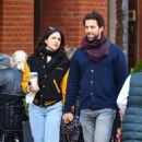 Eiza Gonzalez – With boyfriend Paul Rabil seen on a stroll in SoHo in New York City - 454 x 720