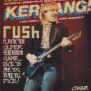 Alex Lifeson - Kerrang Magazine Cover [United Kingdom] (18 April 1992)