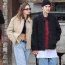 Hailey Bieber – Christmas shopping candids in West Hollywood