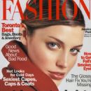 Jessica Paré - Fashion Magazine Cover [Canada] (November 2004)