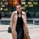 Amy Dowden – Seen as she leaves BBC Breakfast studios in Manchester - 454 x 725