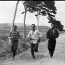 Greek male marathon runners