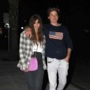 Taylor Hill walk with her boyfriend in West Hollywood
