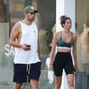 Sara Sampaio and her brother out in Los Angeles