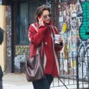 Katie Holmes – Seen on a coffee run in New York City