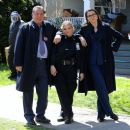 Bridget Moynahan and Vanessa Ray – On the ‘Blue Bloods’ set in Brooklyn - 454 x 388