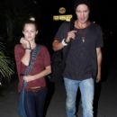Chad and Kenzie leaving the Pinz Bowling Alley - 396 x 594