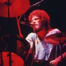 Don Henley on the drum set, 1977
