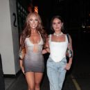 Demi Jones – With Olivia Hawkins Seen at Mano in London - 454 x 681