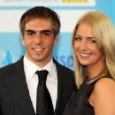 Claudia and Philipp Lahm
