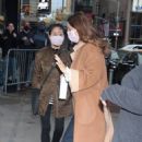 Drew Barrymore – Arrives at ‘The Late Show with Stephen Colbert’ in New York
