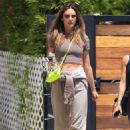 Alessandra Ambrosio – Seen after a pilates class in West Hollywood