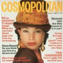Cristina Piaget - Cosmopolitan Magazine Cover [United Kingdom] (October 1989)