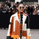 Araya Alberta Hargate – Arriving to Fendi Couture SS24 Show during the Haute Couture Week in Paris - 454 x 681