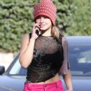 Addison Rae – Seen after Pilates session in Los Angeles