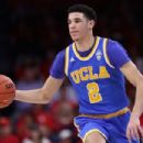 Lonzo Ball #2 of the UCLA Bruins plays against the Arizona Wildcats at McKale Center on February 25, 2017 in Tucson, Arizona. The Bruins defeated the Wildcats 77-72