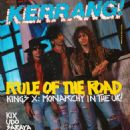 King's X - Kerrang Magazine Cover [United Kingdom] (17 June 1989)