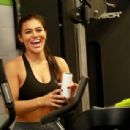 Lydia Clyma – Gym workout candids - 454 x 307