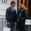 Anna Ermakova – Seen with her boyfriend in West London - 454 x 681