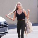 Lindsay Arnold – In yoga outfit at DWTS rehearsal studio in Los Angeles - 454 x 605