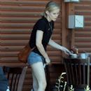 Erin Moriarty – Wearing Daisy Dukes while out at Kings Road Cafe - 454 x 681