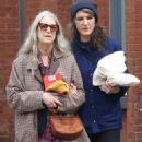 Patti Smith – With Jesse Shopping for books in Manhattan’s SoHo neighborhood - 454 x 663