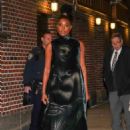 Gabrielle Union – Leaving The Stephen Colbert Show in New York