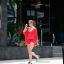 Shantel VanSanten in Red – Out in Los Angeles