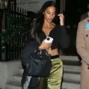 Rochelle Humes – Seen leaving Mayfair private members club Annabes in London - 454 x 848