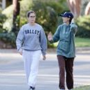 Teri Hatcher – On a walk with her daughter Emerson Tenney in Los Angeles - 454 x 514