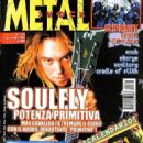 Max Cavalera - Metal Shock Magazine Cover [Italy] (December 2000)