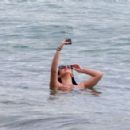Angela White &#8211; In a bikini in Miami Beach