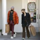Ashlee Simpson – With Evan Ross shopping in Los Angeles