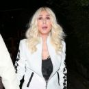 AE  and Cher Arrives at a pre-Grammy Party at Matsuhisa in Beverly Hills - 454 x 681