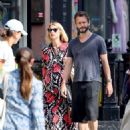 Claire Danes – With her husband Hugh Dancy step out for some shopping in New York