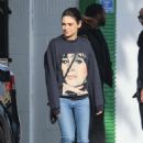 Mila Kunis – Out on a solo coffee run in Beverly Hills
