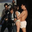 Ciara Bravo – On the set of upcoming project on the beach in Malibu - 454 x 681